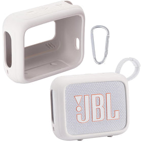 co2CREA Go 4 silicone case in grey protecting the speaker while preserving access to controls