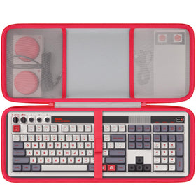 co2CREA hard travel case for 8BitDo Retro 108 keyboard with precise fit