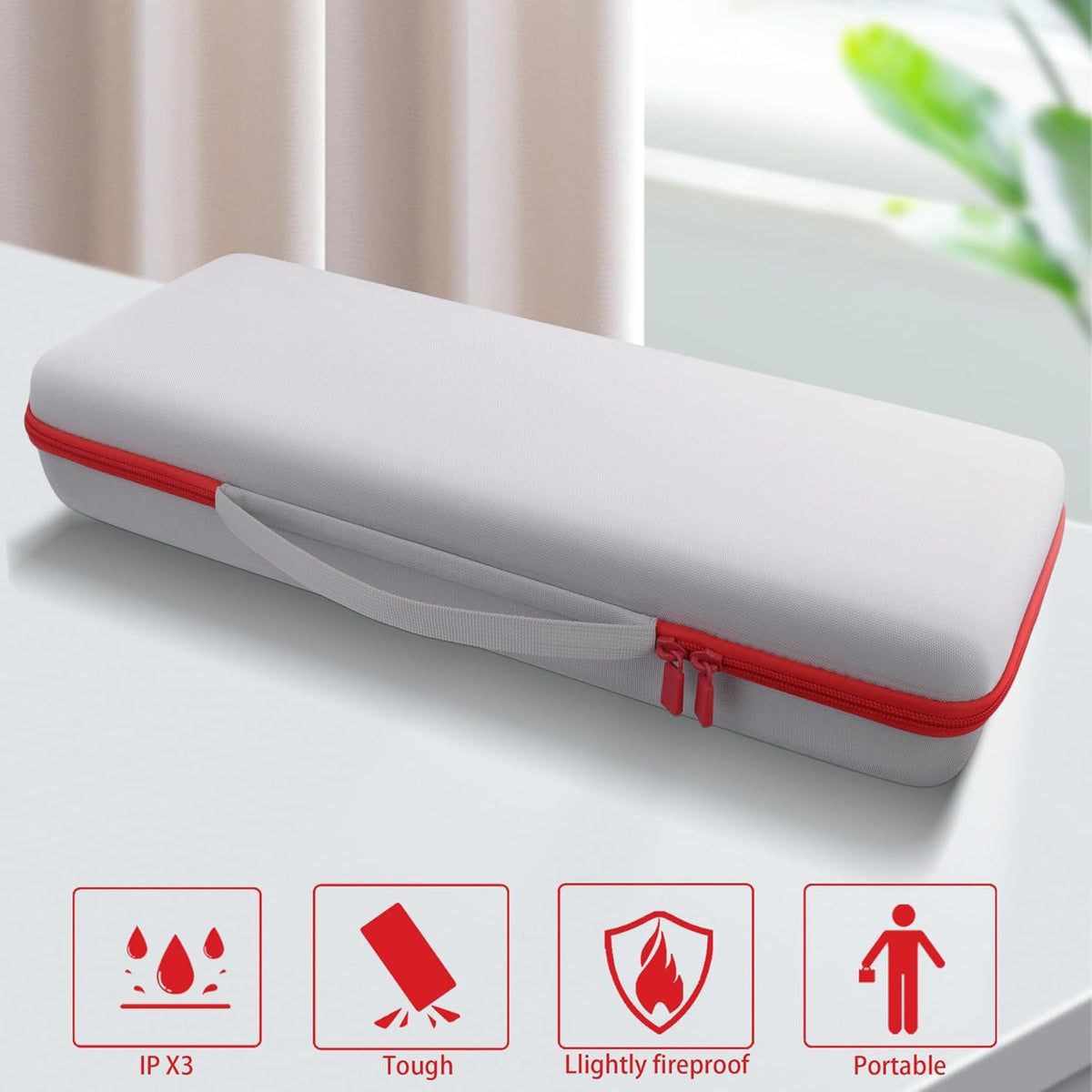 co2CREA case fits 108-key Retro keyboard with room for accessories