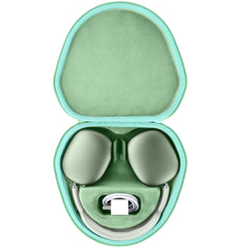 co2CREA front view of light green hard case showing sleek protective shell