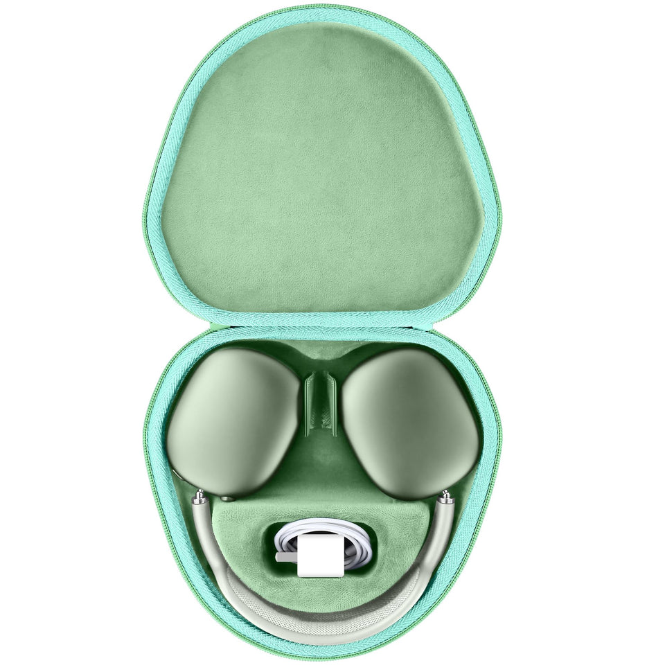 co2CREA front view of light green hard case showing sleek protective shell