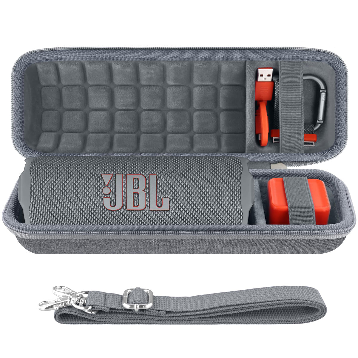 co2CREA hard case for JBL Flip 7-6-5 with rugged shell protects on the go