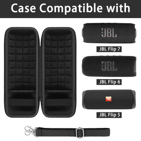 co2CREA case for JBL Flip 7, interior foam padding protects the speaker