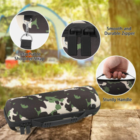 co2CREA hard case shoulder strap offers hands-free carrying during travels