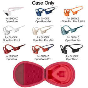 co2CREA hard case OpenRun Pro Mini red, compact protection for on-the-go
