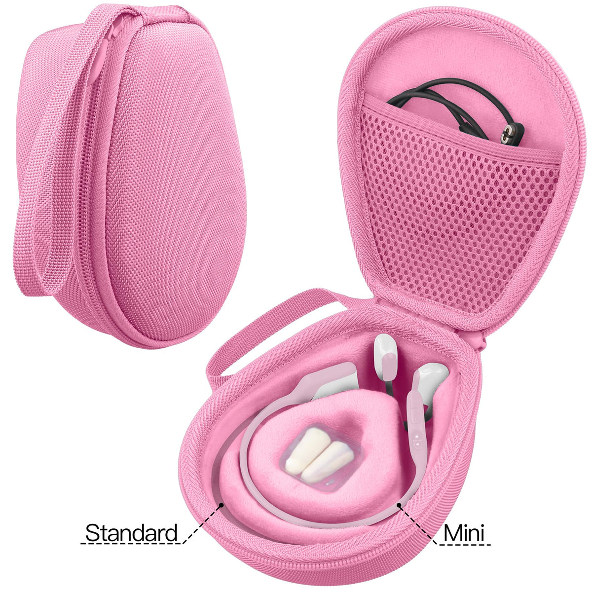 co2CREA hard case for SHOKZ OpenMove, travel-ready protection