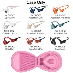 co2CREA hard case for SHOKZ OpenRun Standard, organized transport