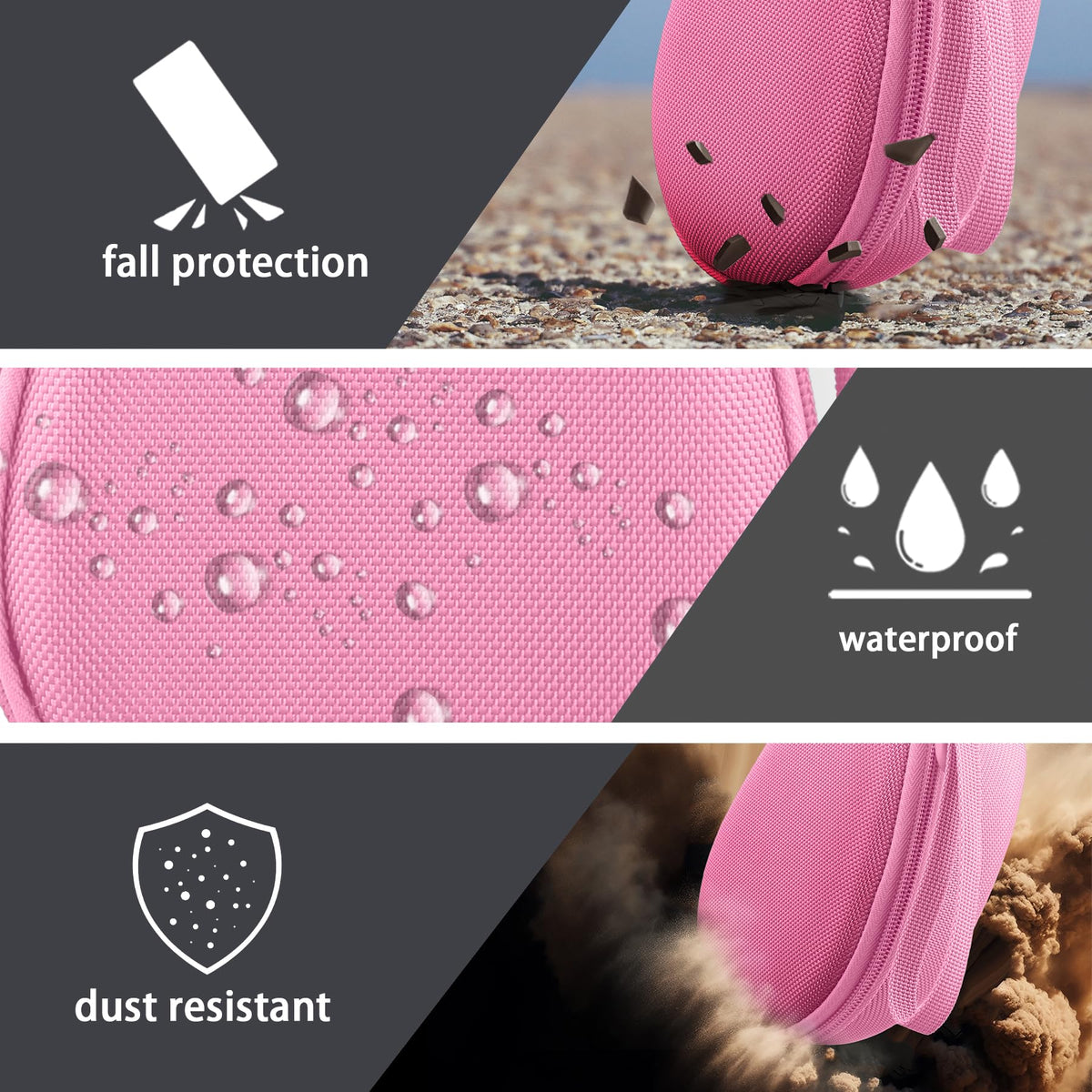 co2CREA hard case soft lining protects against scratches
