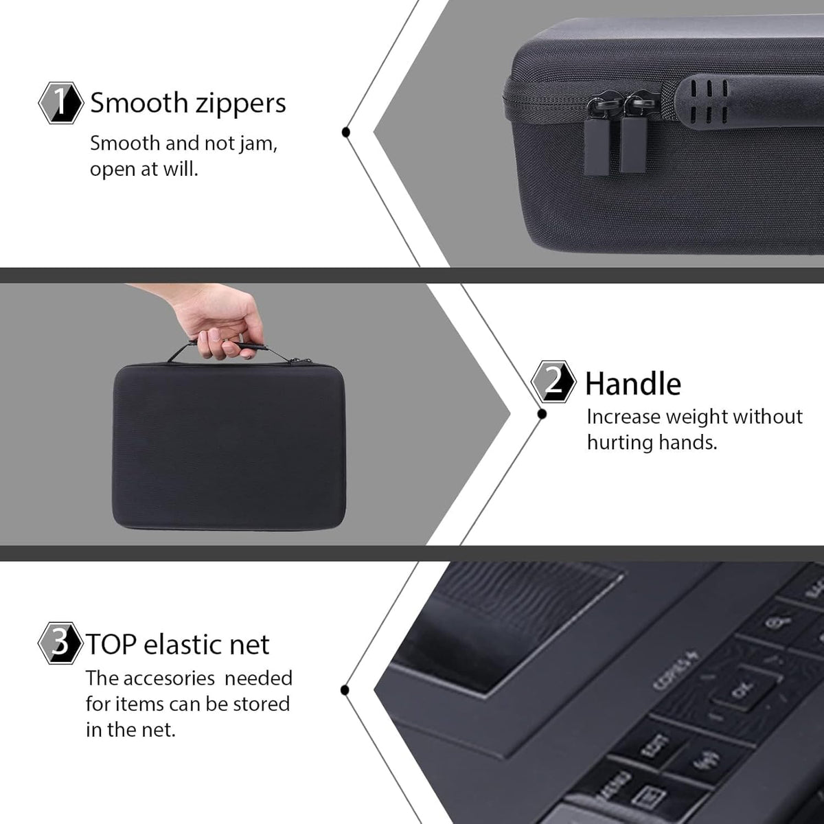 co2CREA hard-shell dust water resistance design keeps gear safe during travel.
