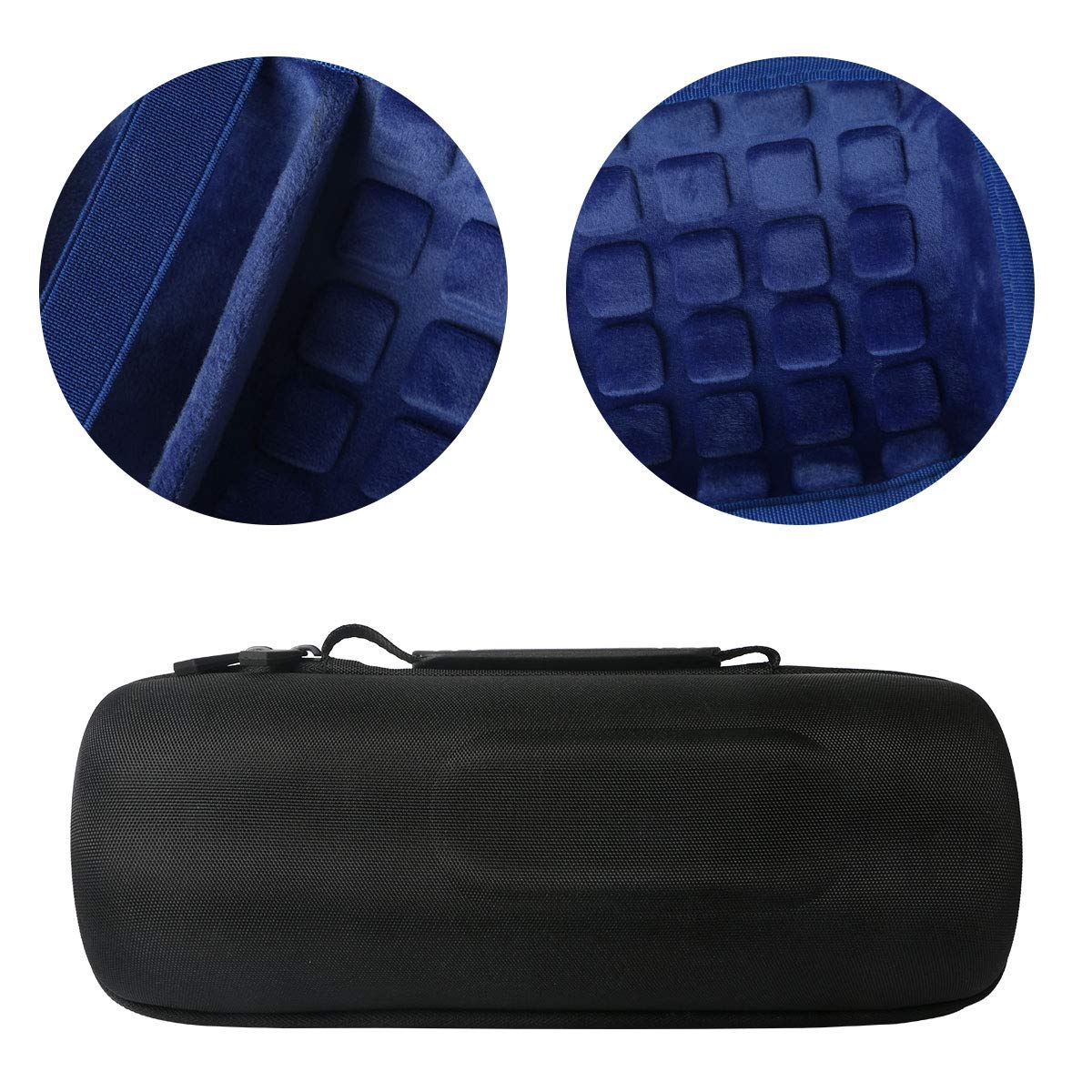 co2CREA case fits JBL Charge 4 or 5 with space for chargers and accessories