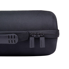 Cozy interior space with room for charger and small accessories in co2CREA case