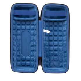 Soft blue interior lining of co2CREA case protecting JBL Charge 4/5 surface