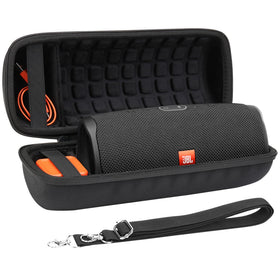 co2CREA case for JBL Charge 4 with a comfortable handstrap for easy carrying.