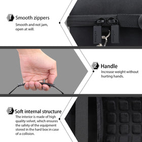 co2CREA case for JBL Charge 5 interior holds accessories neatly.