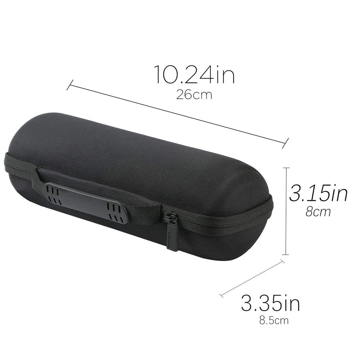 co2CREA durable zipper and reinforced handle support durability.