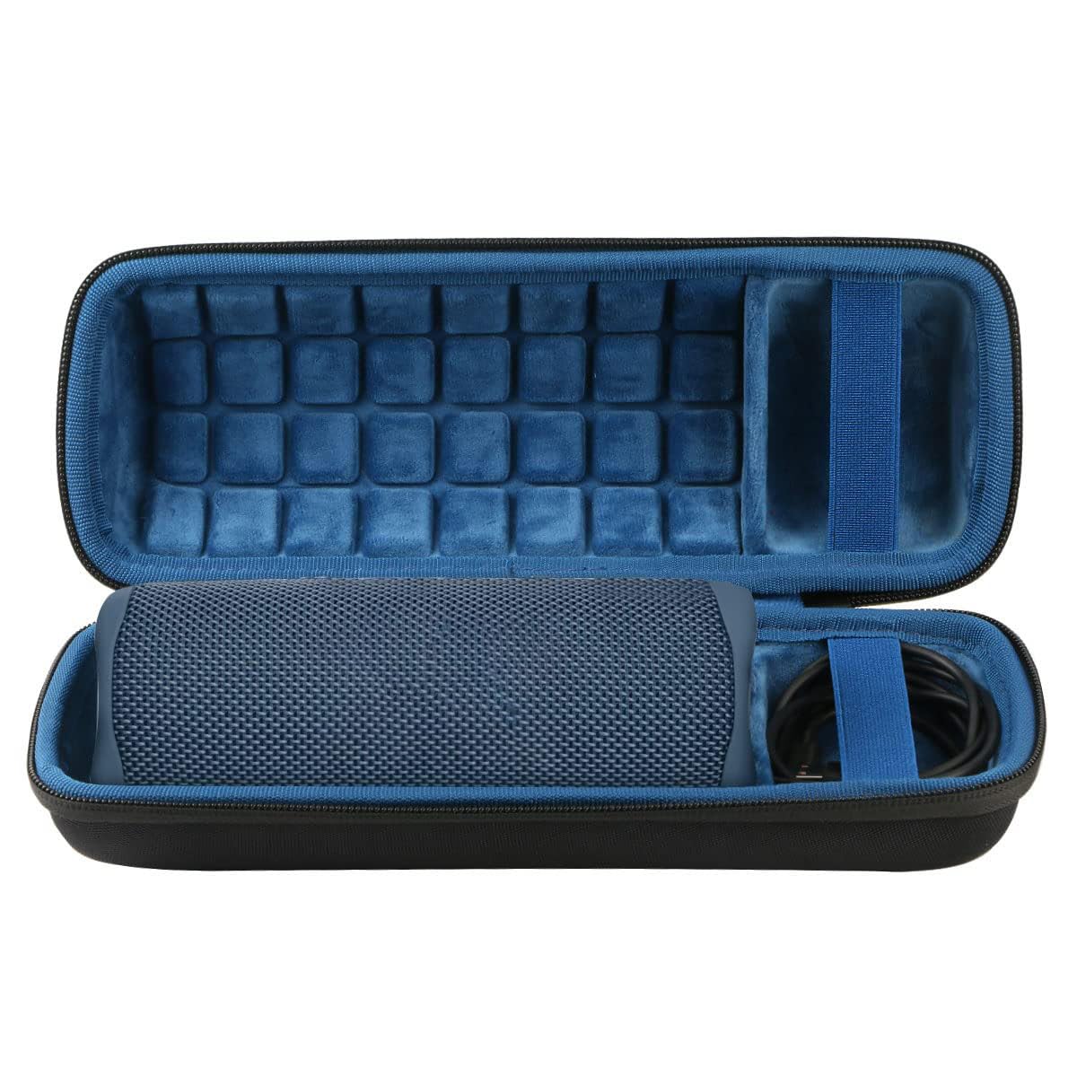 co2CREA hard travel case for JBL Flip 7/6/5 with rugged shell protects during transport.
