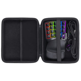 co2CREA hard travel case exterior protecting the Tartarus Pro V2 on the go