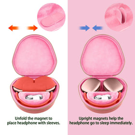co2CREA soft anti-static lining detail protecting headphone finish