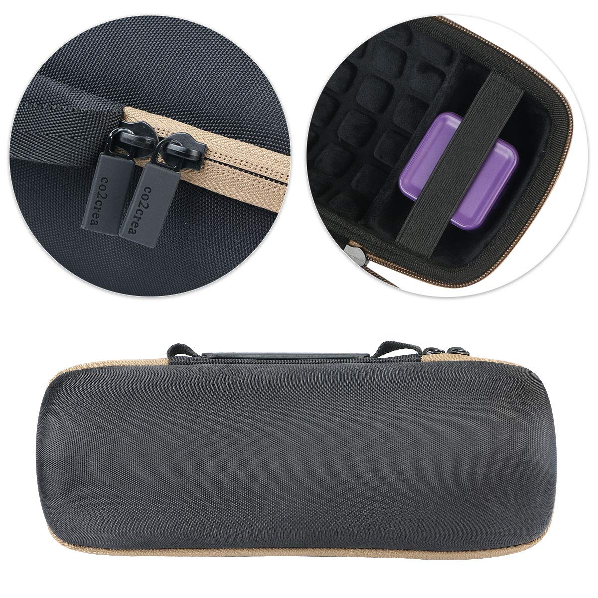 co2CREA JBL Charge 4/5 case dimensions fit chargers and accessories.