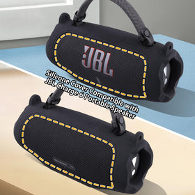 co2CREA JBL Charge 6 strap and carabiner view for hands-free transport