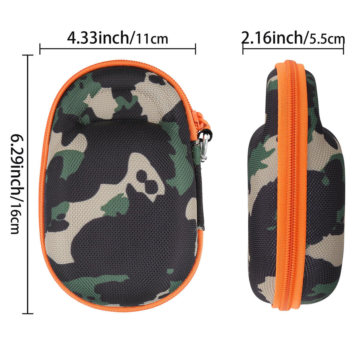co2CREA JBL Clip 5 hard case compact size fits backpacks and luggage