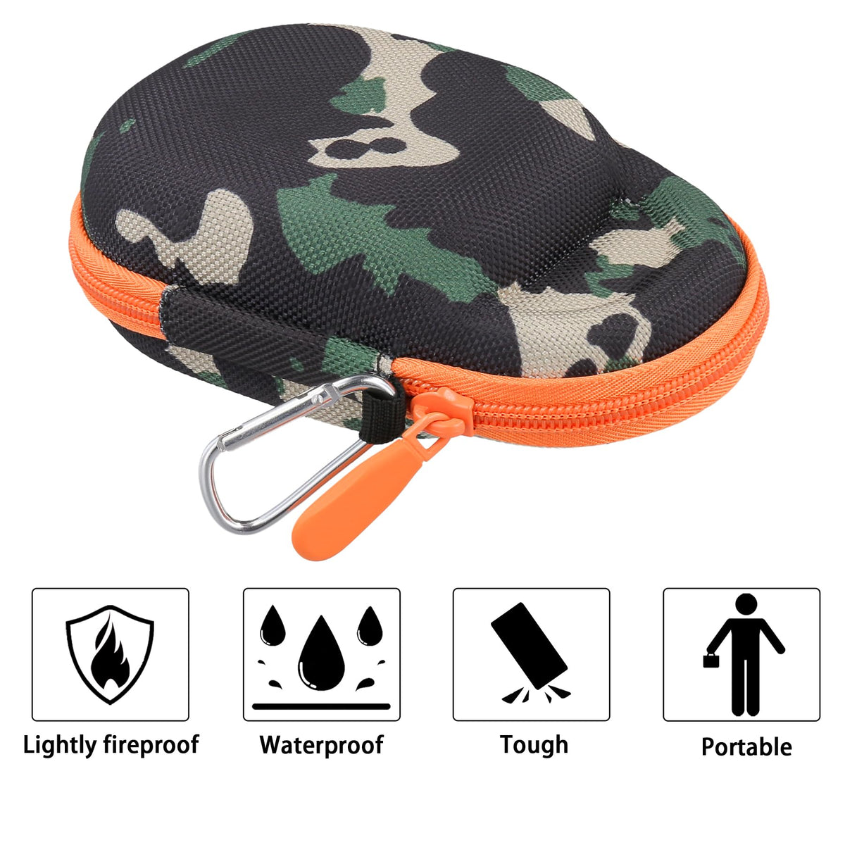 co2CREA JBL Clip 5 hard case anti-static interior reduces scratches and dust build-up