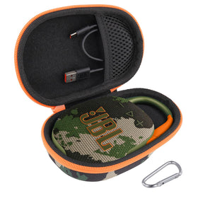 co2CREA JBL Clip 5 hard case inside-fit shows 1:1 protection for the speaker and small cable