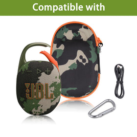 co2CREA JBL Clip 5 hard case waterproof shell protects against rain and splashes