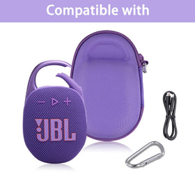 co2CREA JBL Clip 5 case compact size fits in backpacks