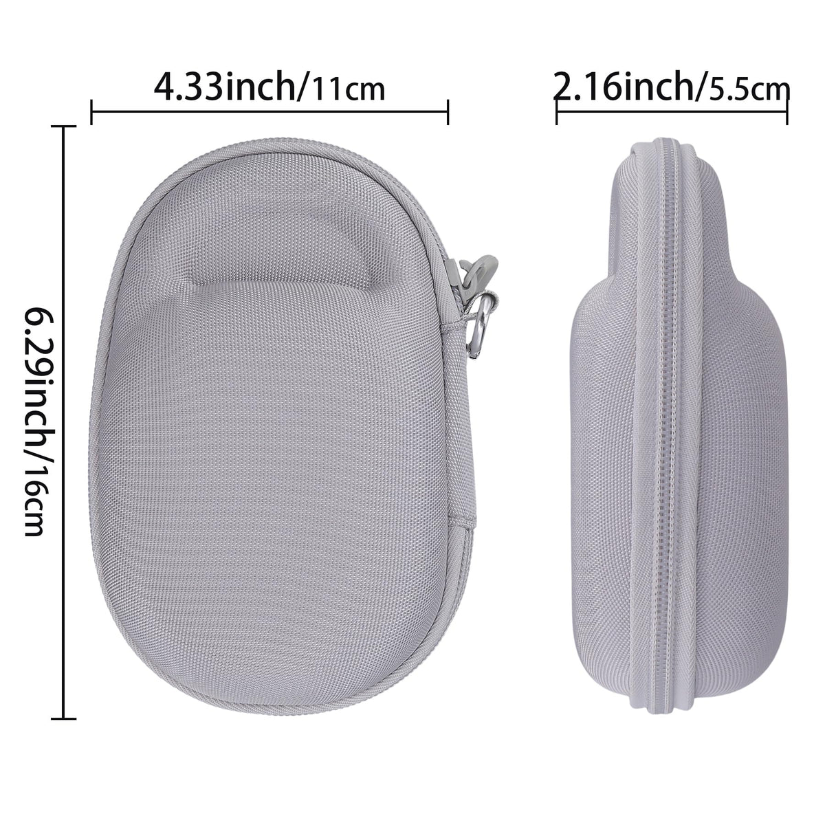 co2CREA JBL Clip 5 hard case lightweight design eases daily portability.