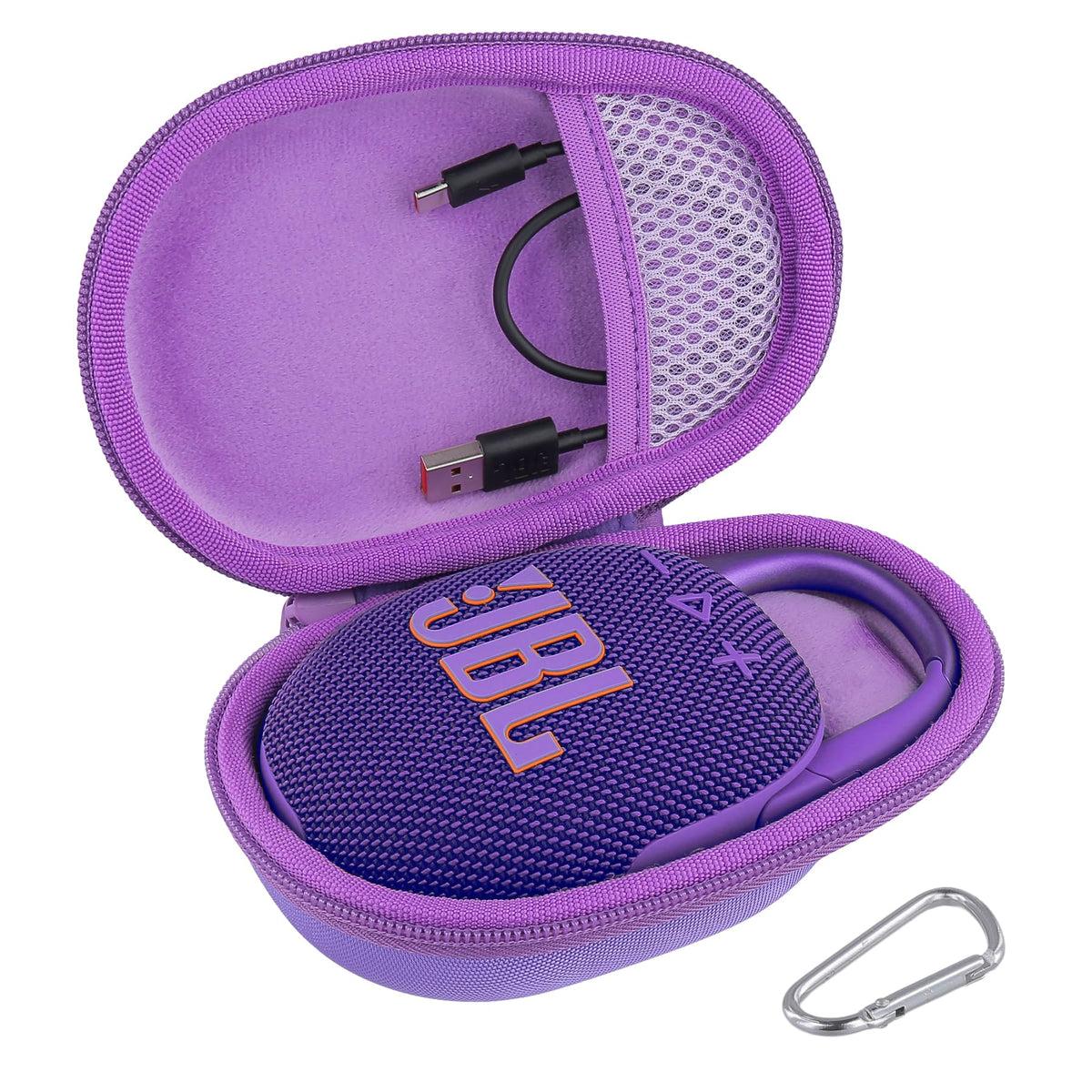 co2CREA JBL Clip 5 hard case exterior shields against scratches and dust