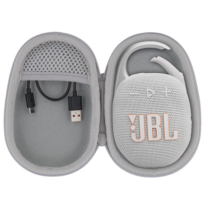 co2CREA JBL Clip 5 hard case front view protects your speaker on the go.