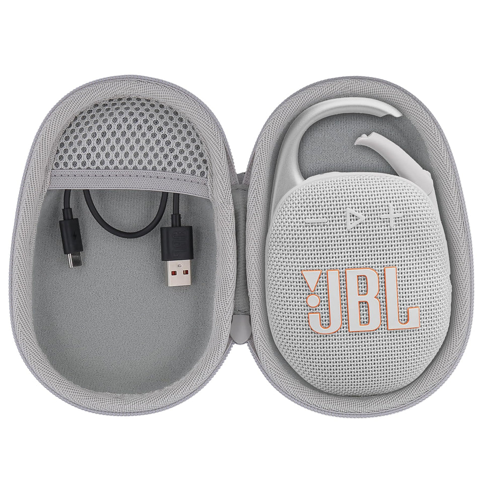 co2CREA JBL Clip 5 hard case front view protects your speaker on the go.