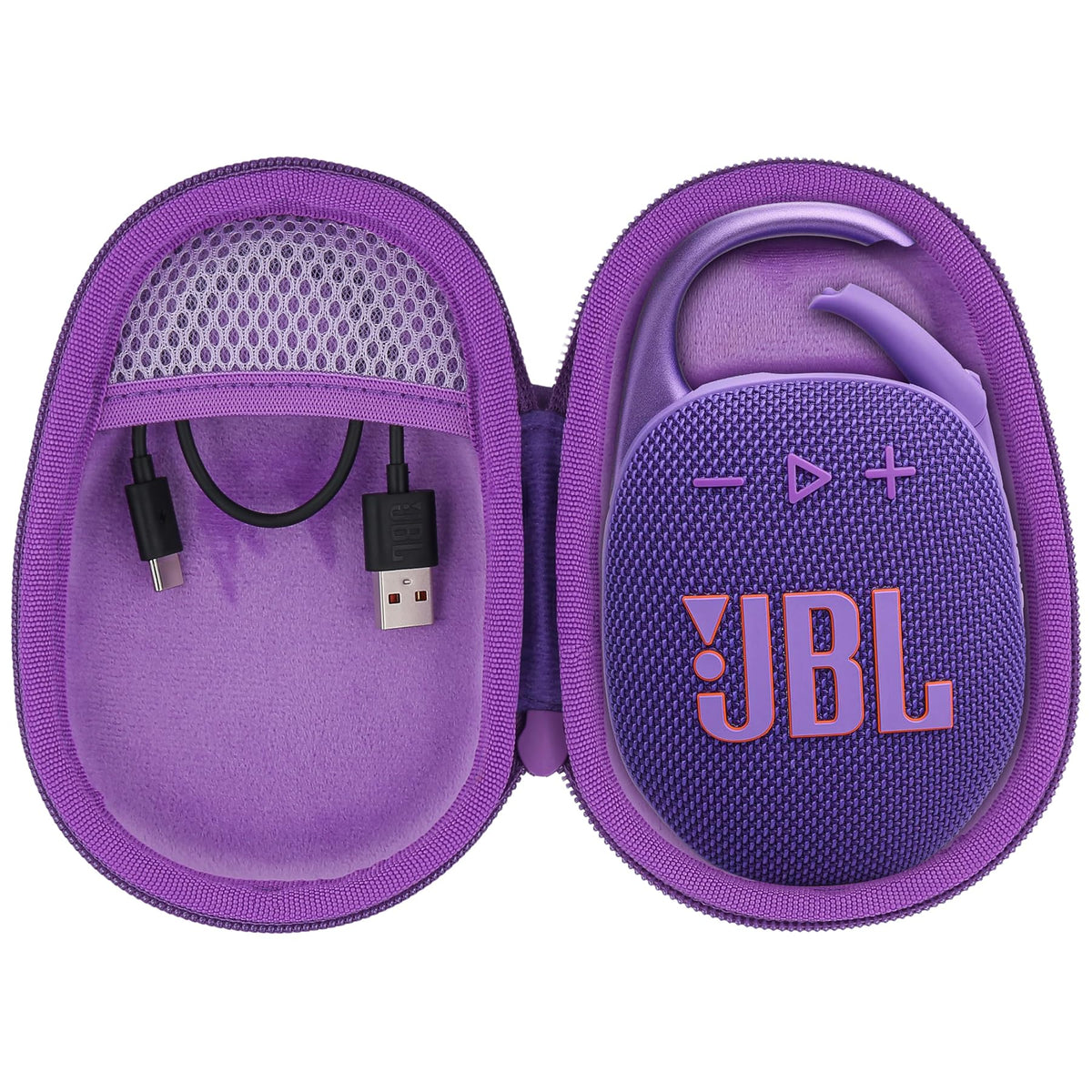 co2CREA JBL Clip 5 hard case interior protects the speaker with a 1:1 fit