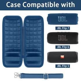 Interior soft padding cushions your JBL Flip for enhanced protection.