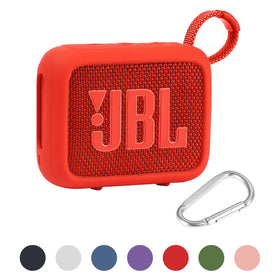 co2CREA JBL Go 4 red silicone case acoustically transparent space preserves sound