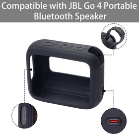 co2CREA JBL Go 4 durable soft silicone for reliable protection.