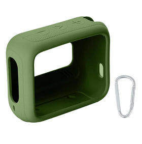 co2CREA JBL Go 4 silicone case green easy ports access without removal.