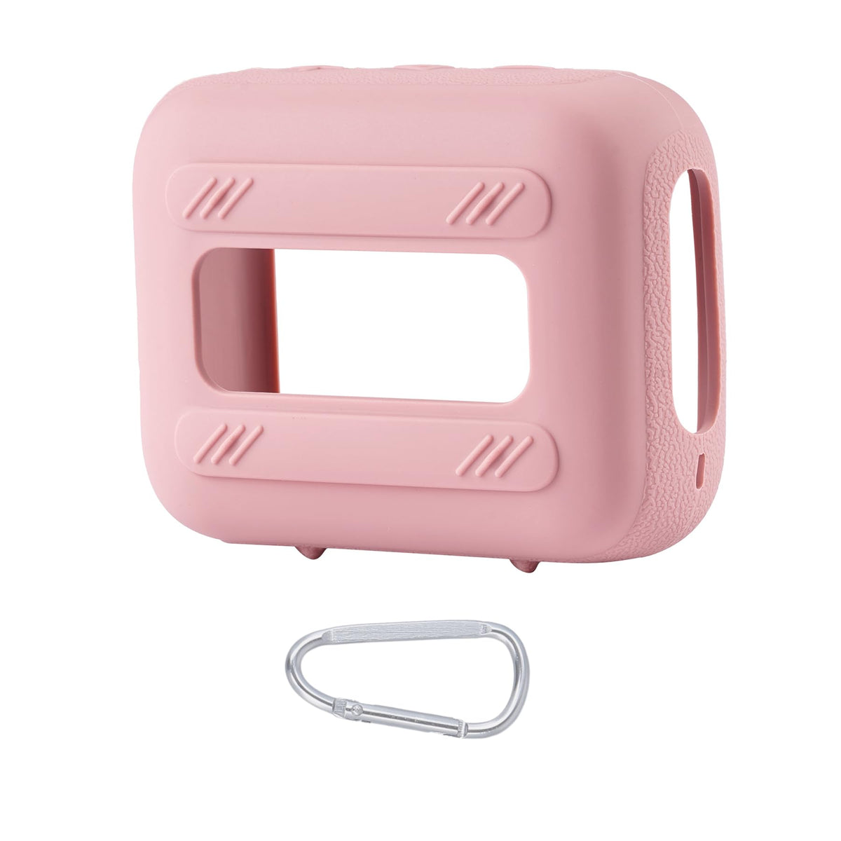 co2CREA JBL Go 4 pink silicone case durable silicone texture and grip