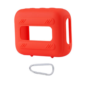 co2CREA JBL Go 4 red silicone case side view, slim profile