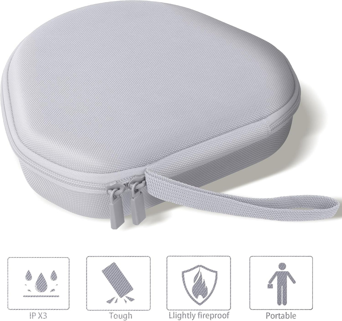 co2CREA case in a backpack ready for travel showing portability benefit