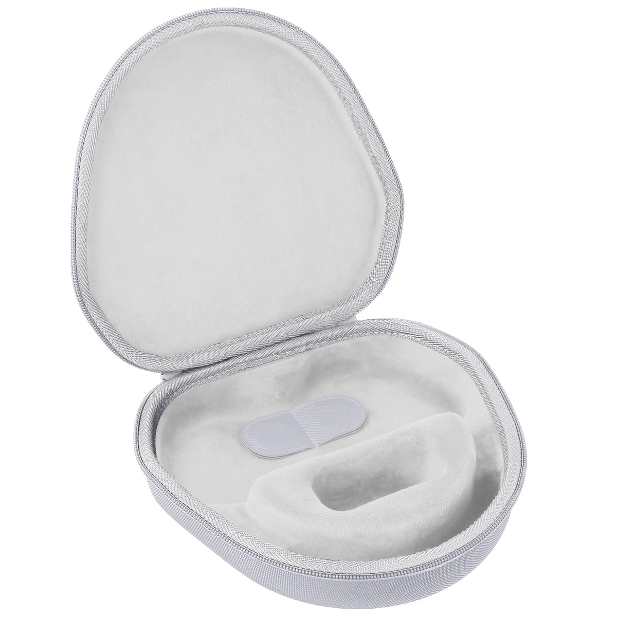 co2CREA interior open showing soft lining and snug headphone fit