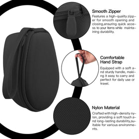 co2CREA soft lining protects headphones from scratches during transport