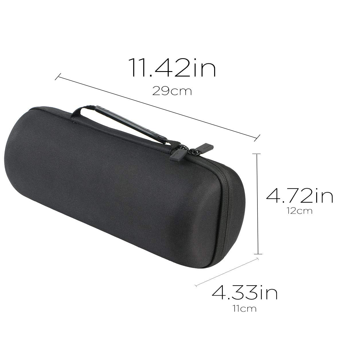 Co2CREA Pulse 4 case strong zipper detail secures contents