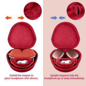 co2CREA red case open interior showing snug fit and secure storage benefit