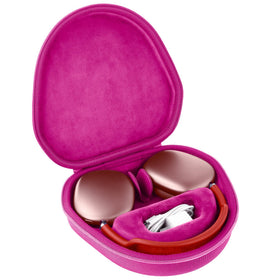 co2CREA rose case front exterior showing durable shell and sleek profile benefit protection