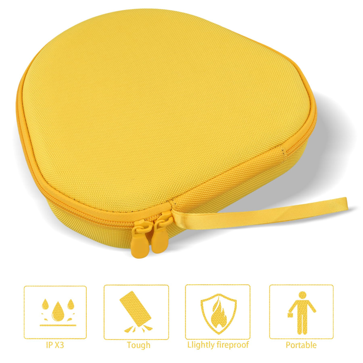 co2CREA case next to backpack showing compact scale and easy packing