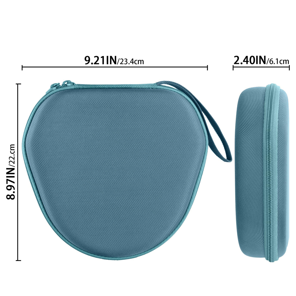 co2CREA case next to backpack showing compact size for travel compatibility