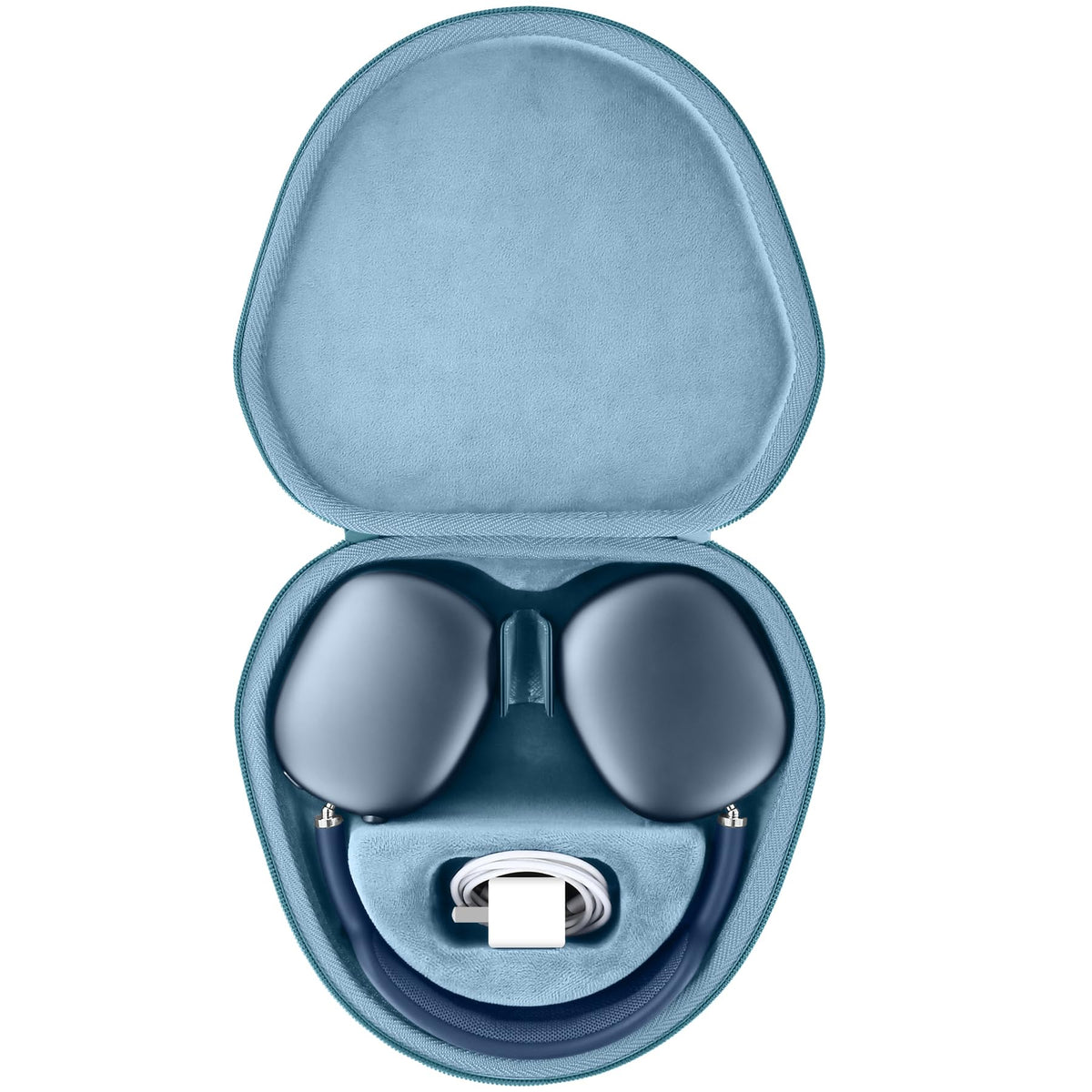 co2CREA sky blue front view showing durable shell and visibility benefit