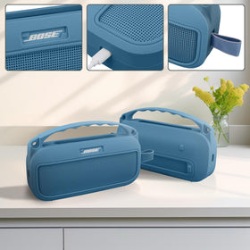 co2CREA soft case for Bose SoundLink Flex Gen 2, back view, lightweight travel protection.
